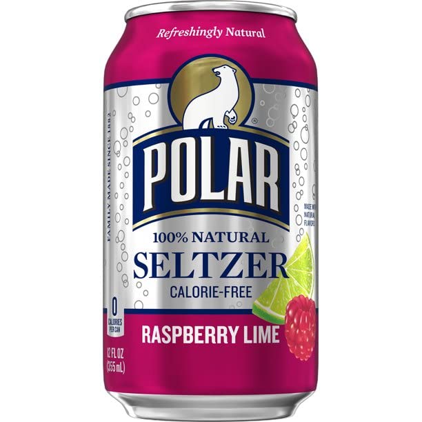 Raspberry Lime Sparkling Water 48 Pack