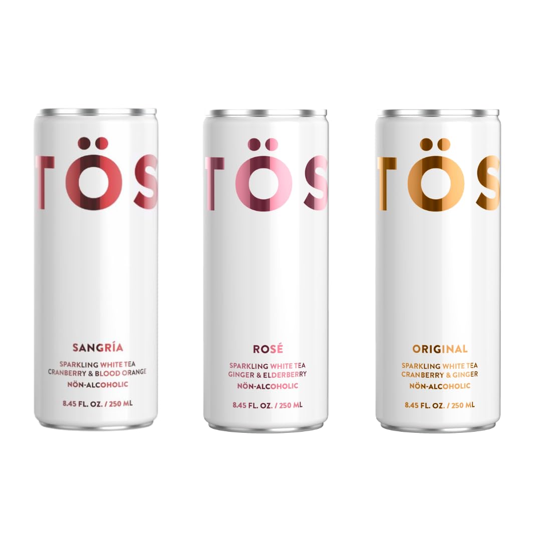 Non Alcoholic Sparkling Beverage Variety Pack 250 ml Cans