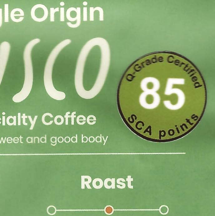 Organic Peru Single Origin Ground Coffee 12 oz 20 Pack