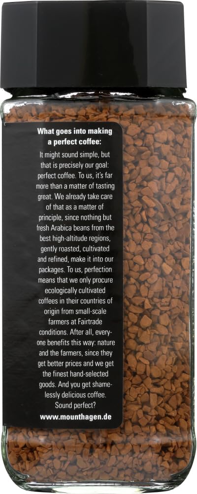 Mt. Hagen Instant Coffee Organic 3.53 OZ(Pack of 12)