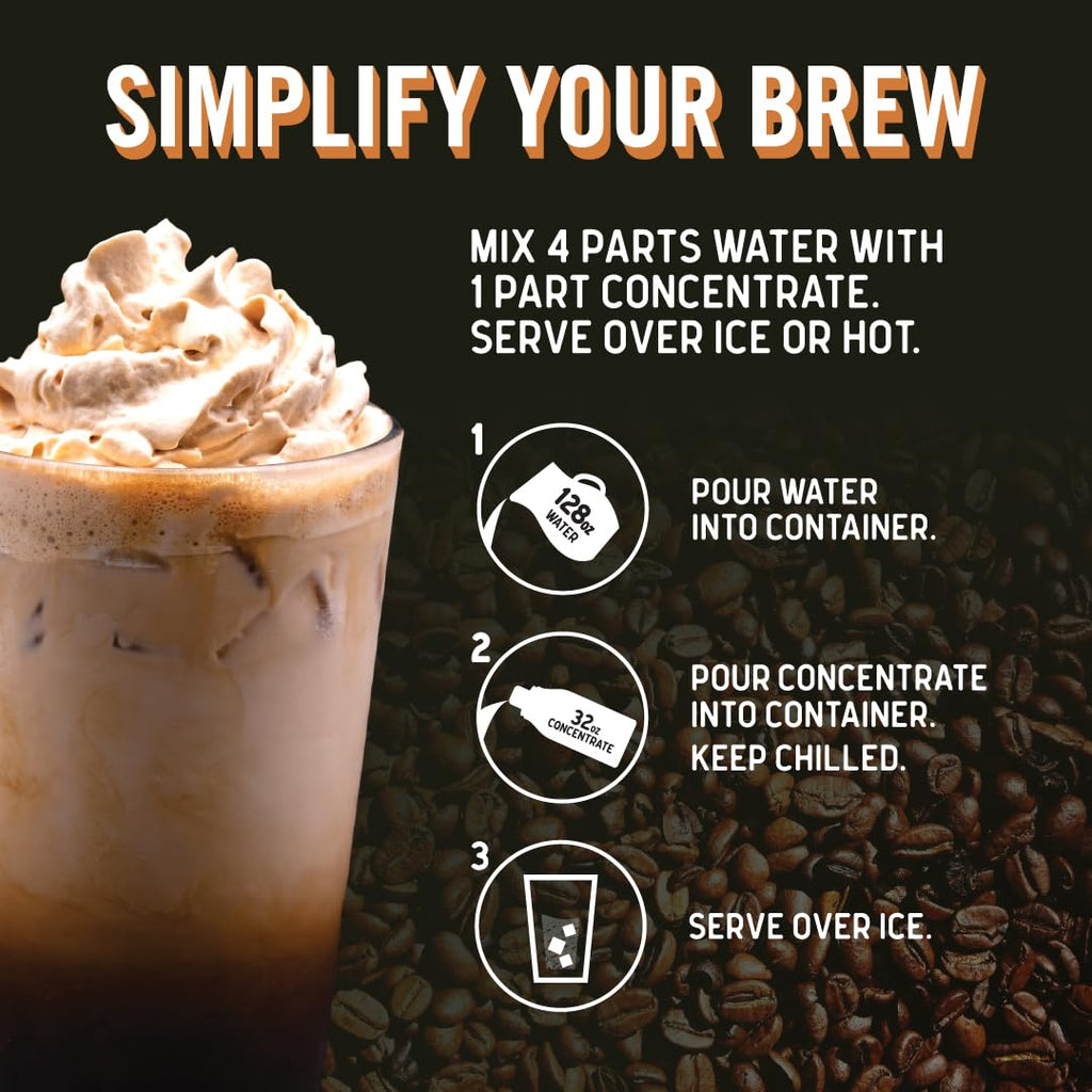 Colombian Cold Brew Coffee Concentrate 32 oz Bottle