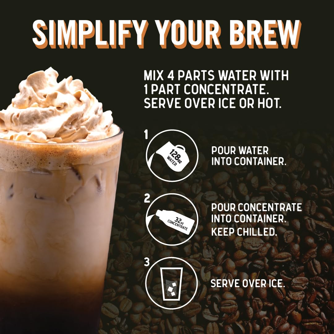 Colombian Cold Brew Coffee Concentrate 32 oz Bottle