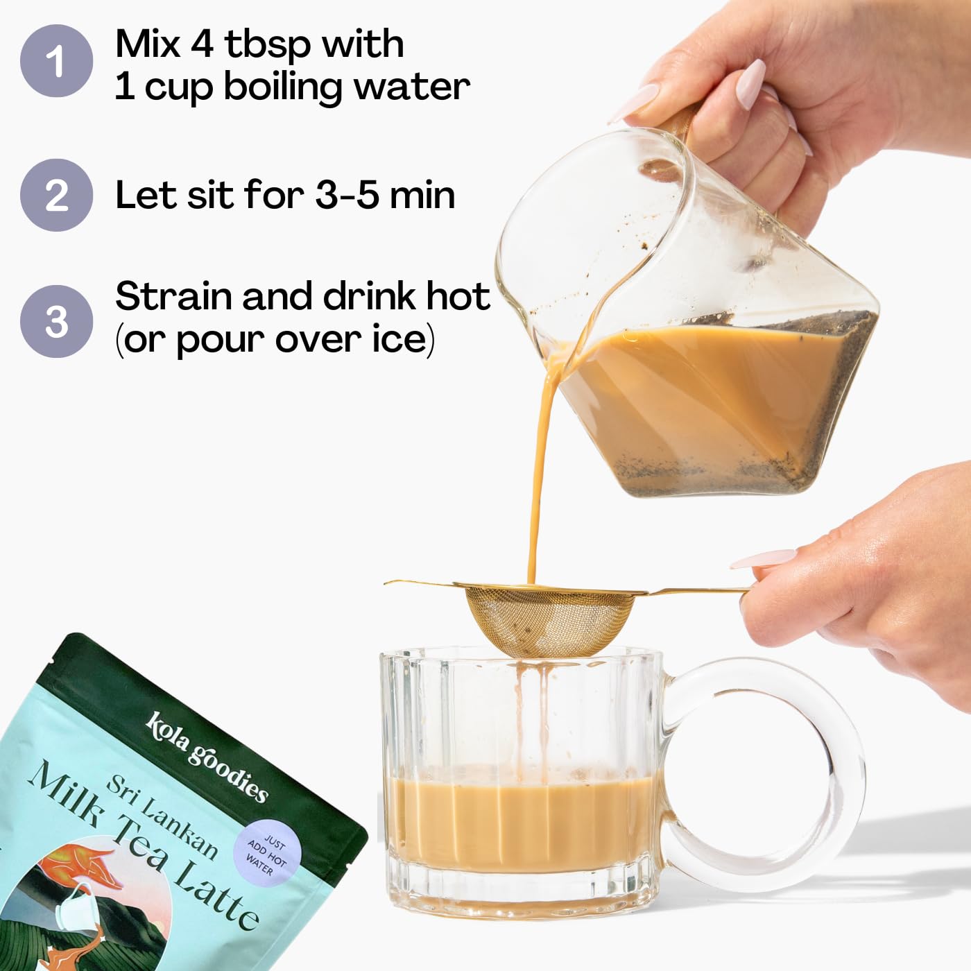 Sri Lankan Instant Milk Tea Powder 15 Servings