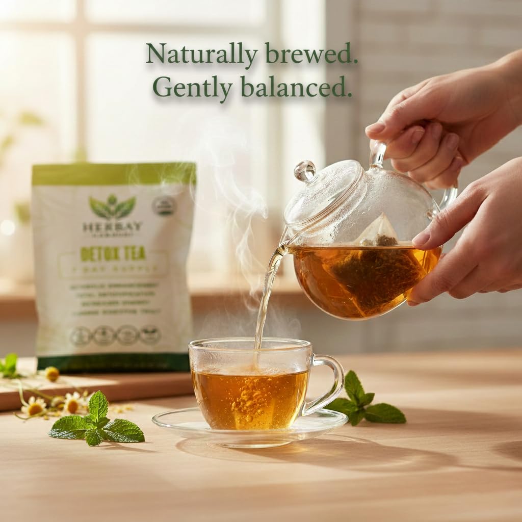Organic Detox Herbal Tea Blend