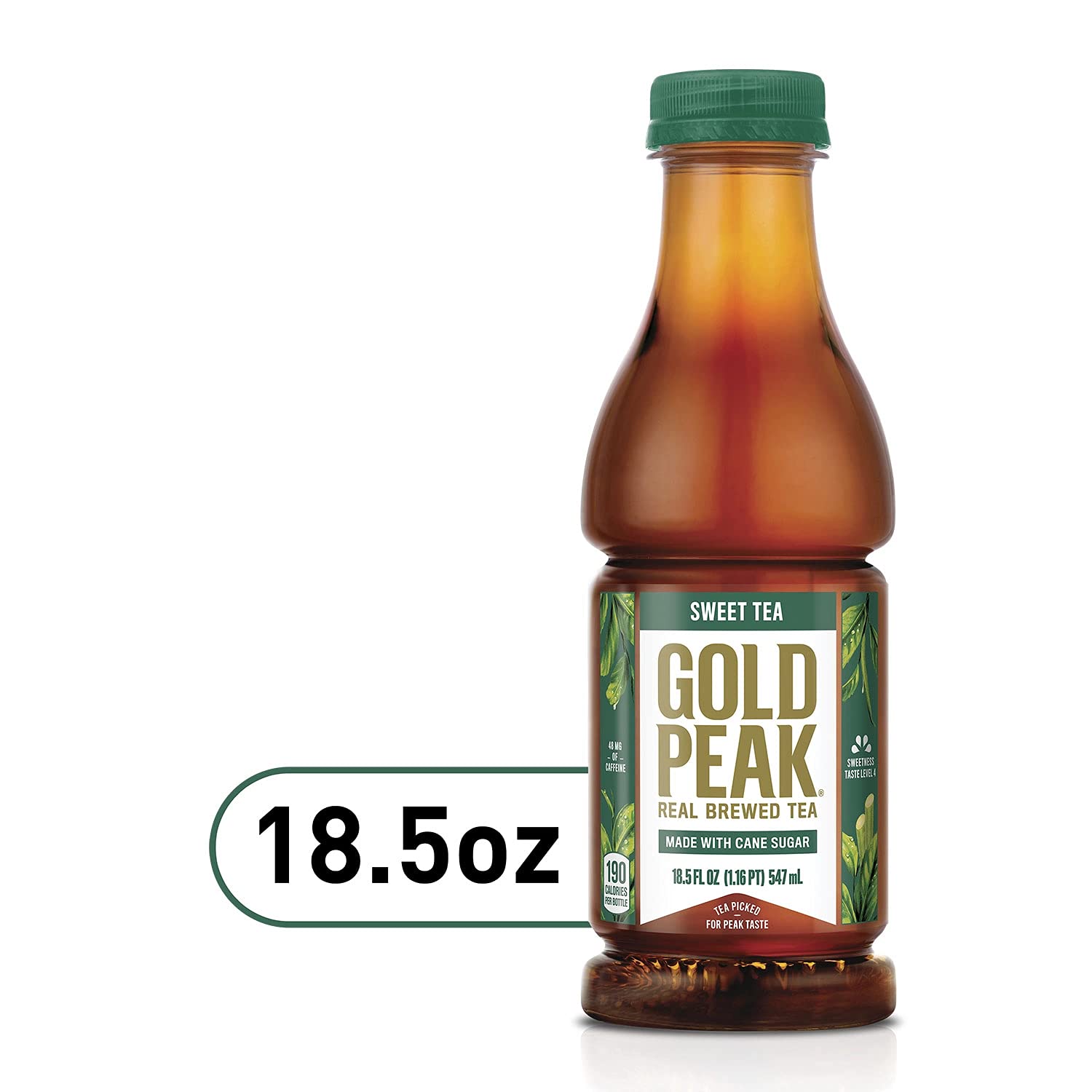 Naturally Sweet Brewed Tea 18.5 oz 36 Bottles