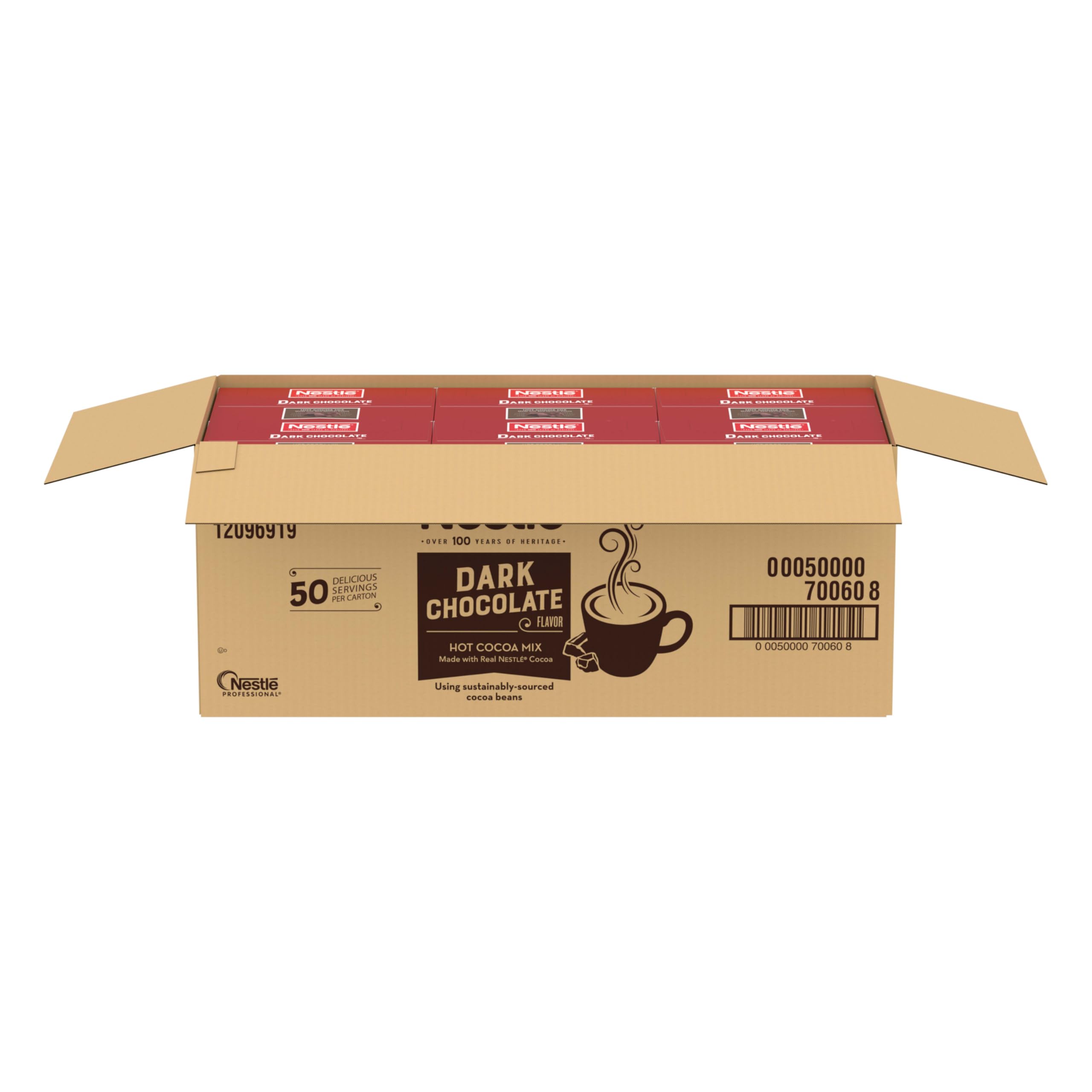 Dark Chocolate Hot Cocoa Mix Sachets 300 Count