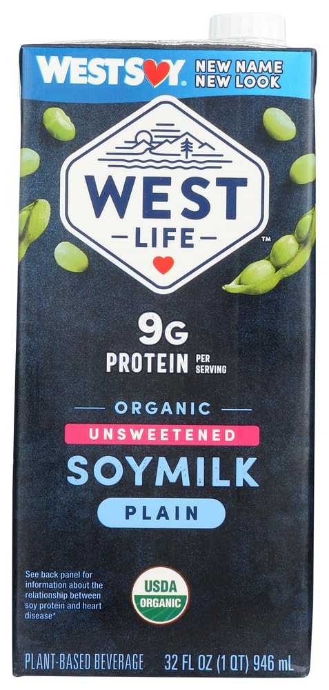Westsoy Unsweetened Westsoy 36x 32 Oz