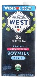 Westsoy Unsweetened Westsoy 36x 32 Oz