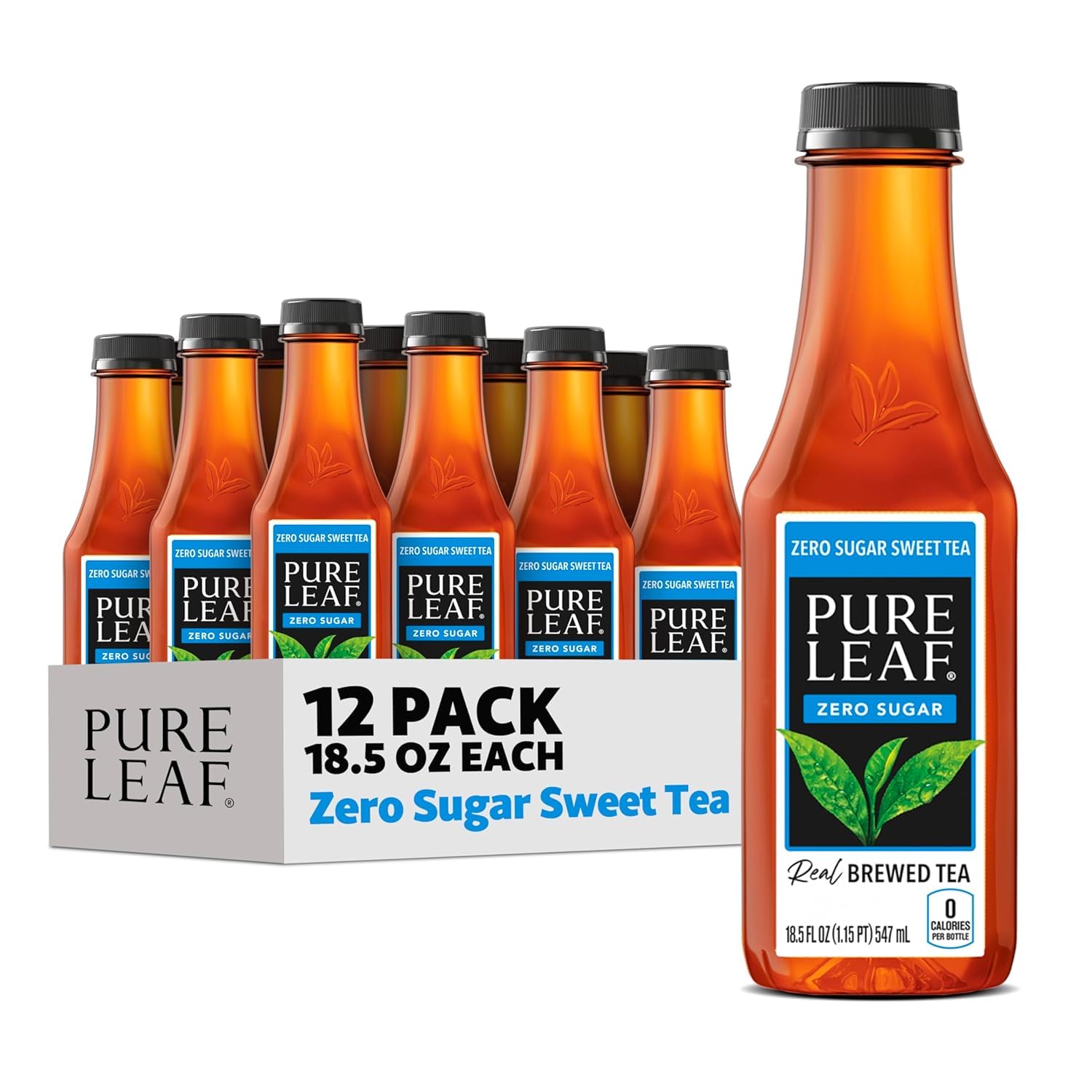 Zero Sugar Sweet Tea 18.5 oz 36 Bottles