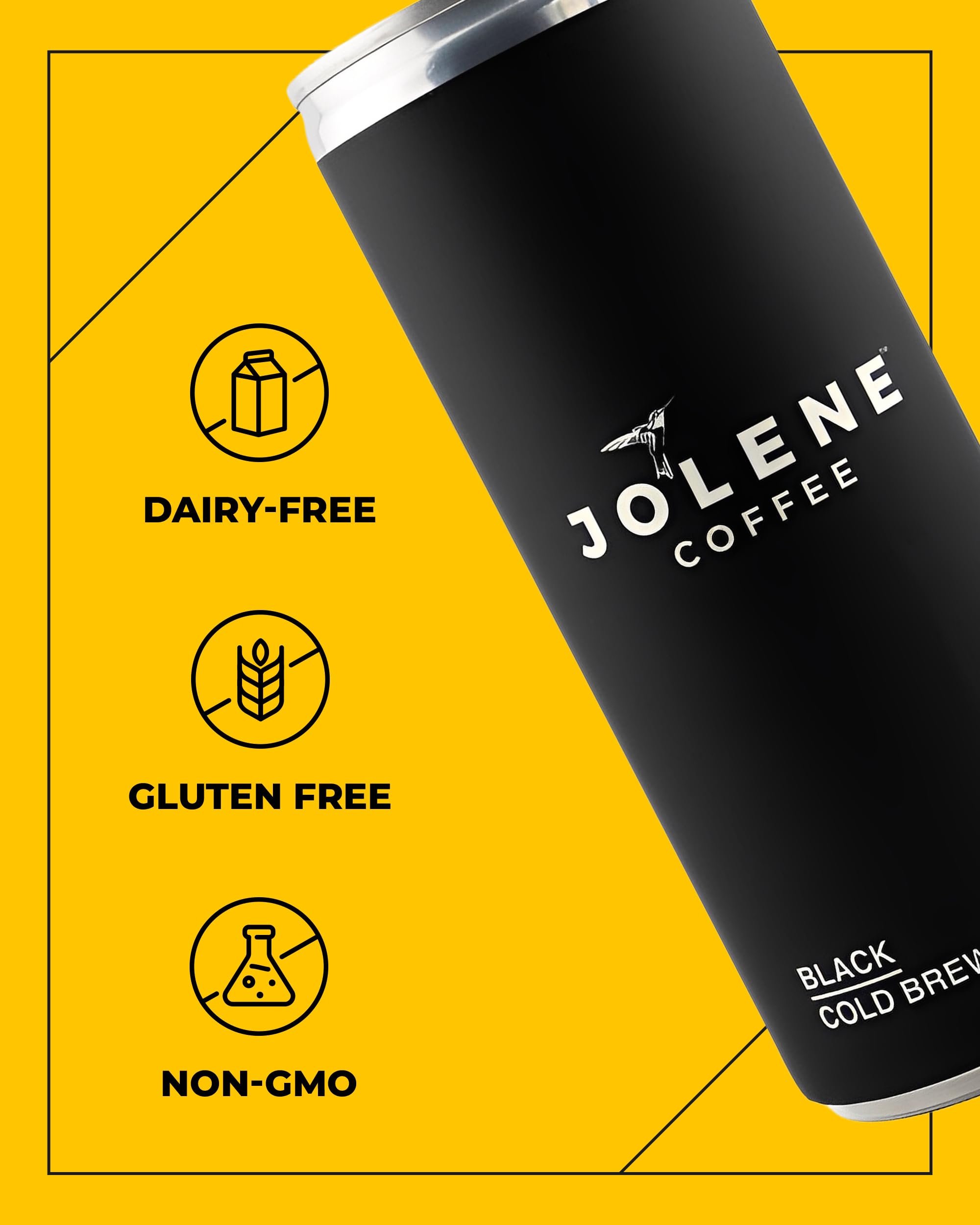 Black Cold Brew & Oat Milk Latte 8 oz Cans