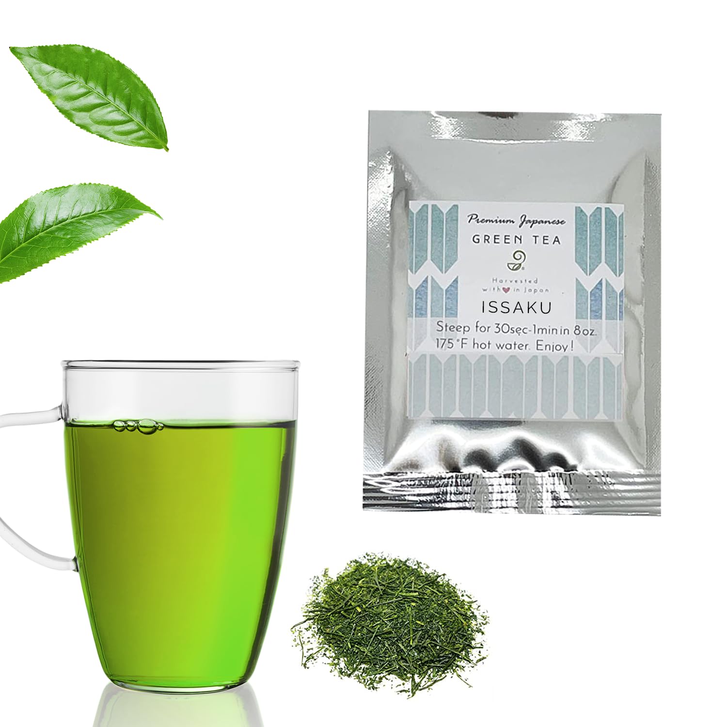 Japanese Sencha Green Tea Loose Leaf 3.5 oz
