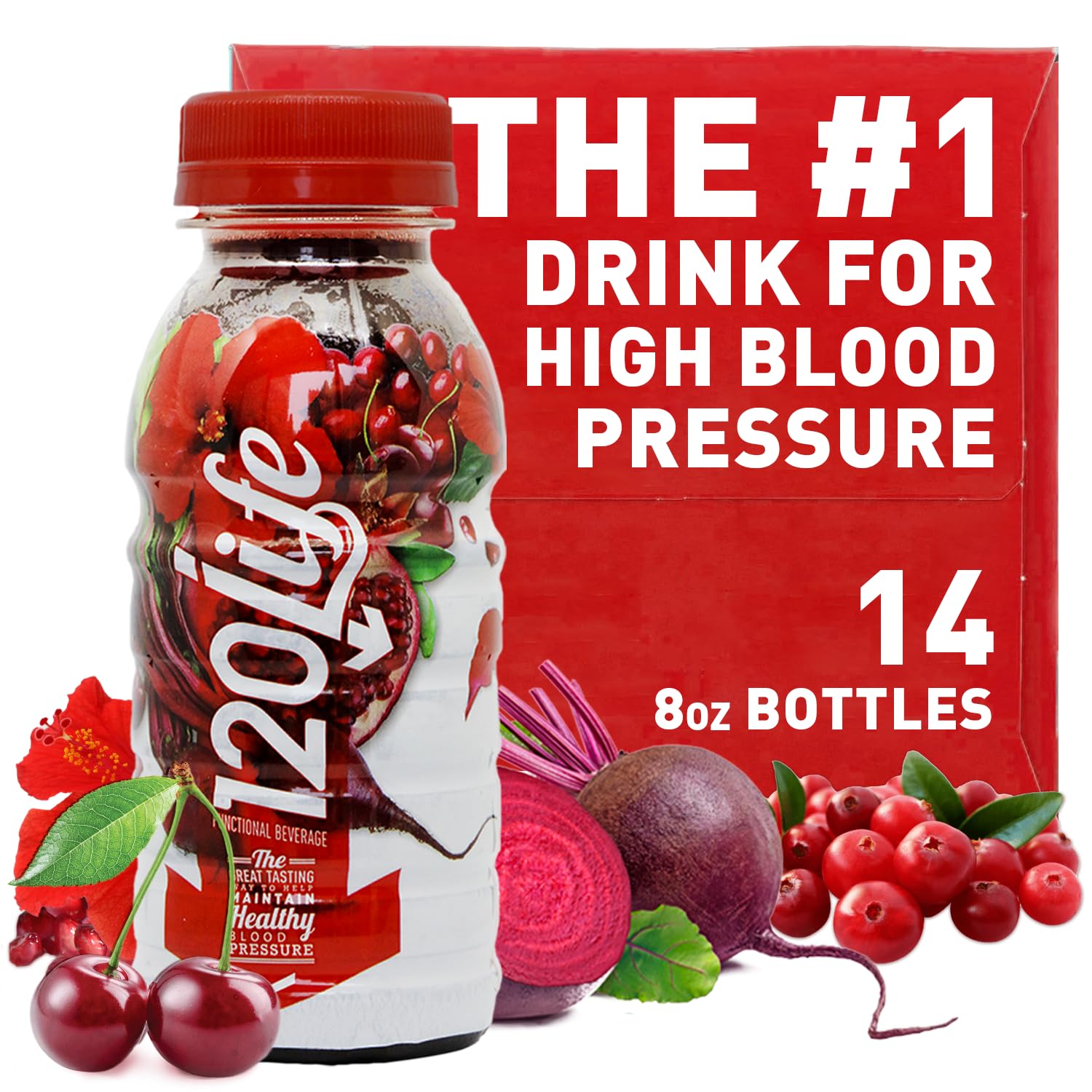 Beetroot & Pomegranate Juice Blend with Hibiscus and Tart Cherry