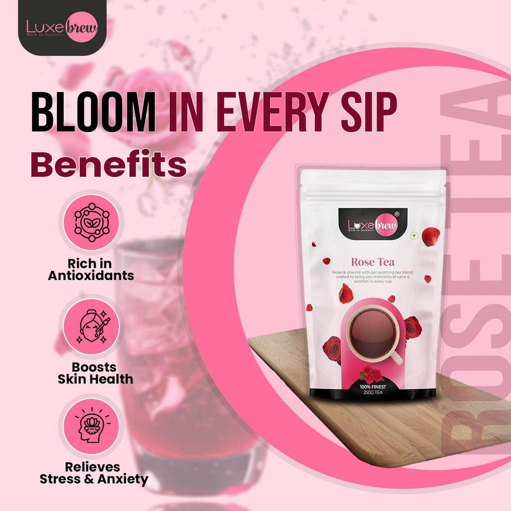 Rose Herbal Tea Loose Leaf