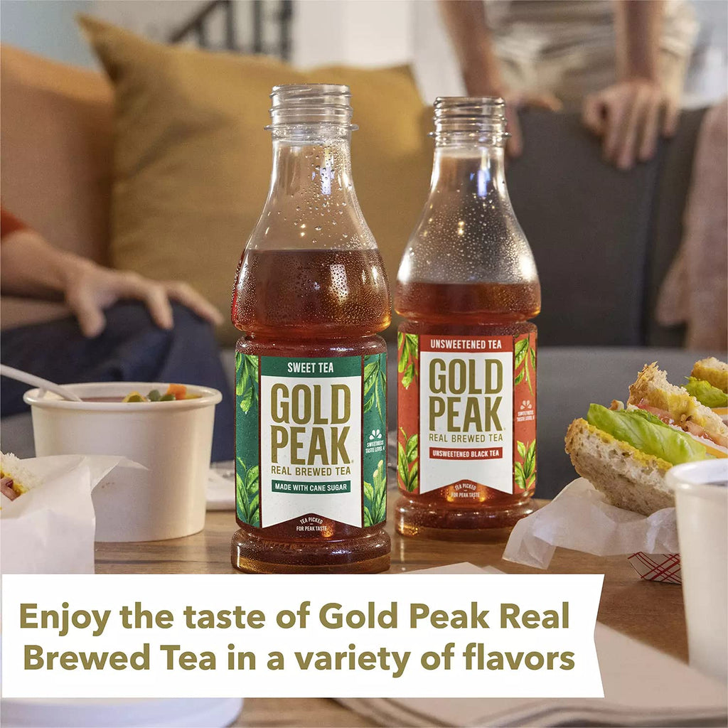 Naturally Sweet Brewed Tea 18.5 oz 36 Bottles