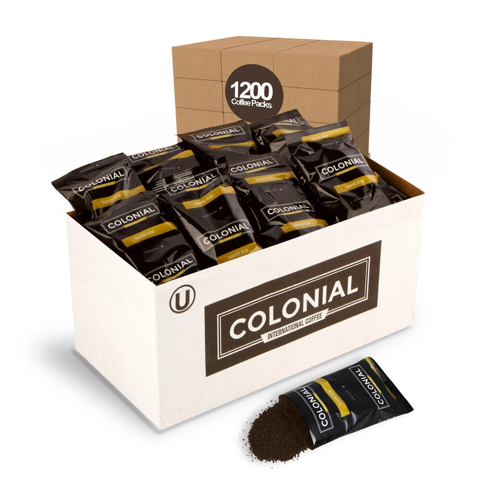 100% Arabica Breakfast Blend Ground Coffee Frac Packs 1200 Count