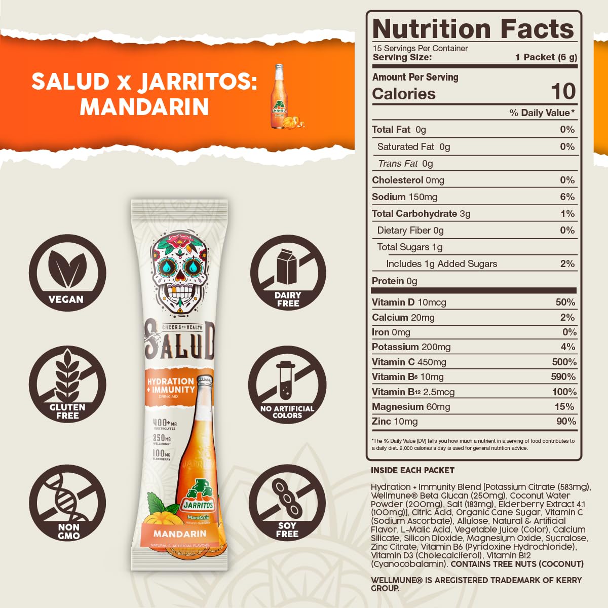 Hydration & Energy Drink Mix Variety Pack 4 Pack