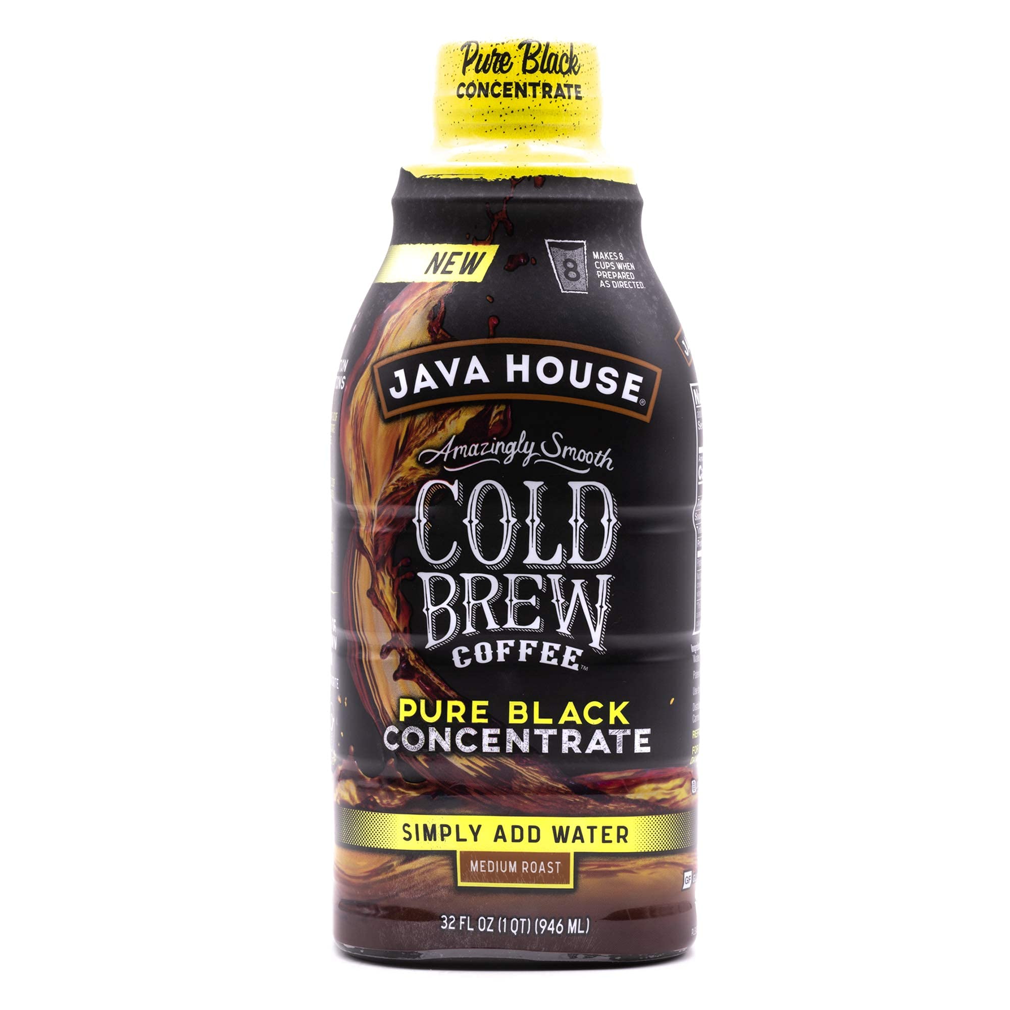 Colombian Cold Brew Coffee Concentrate 32 oz Bottle