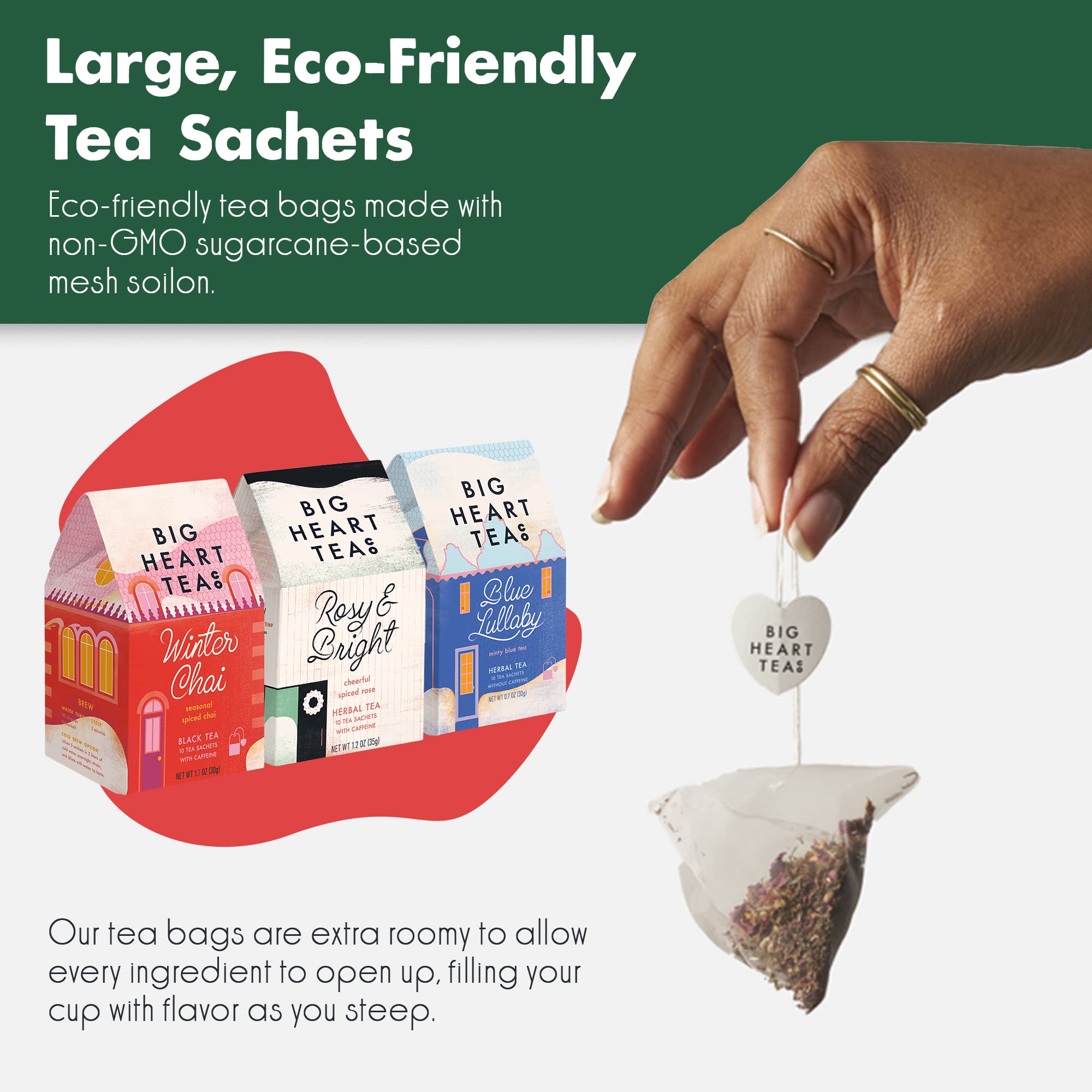 Big Heart Tea Co. Tea Bags Sampler Sets and Gift Sets