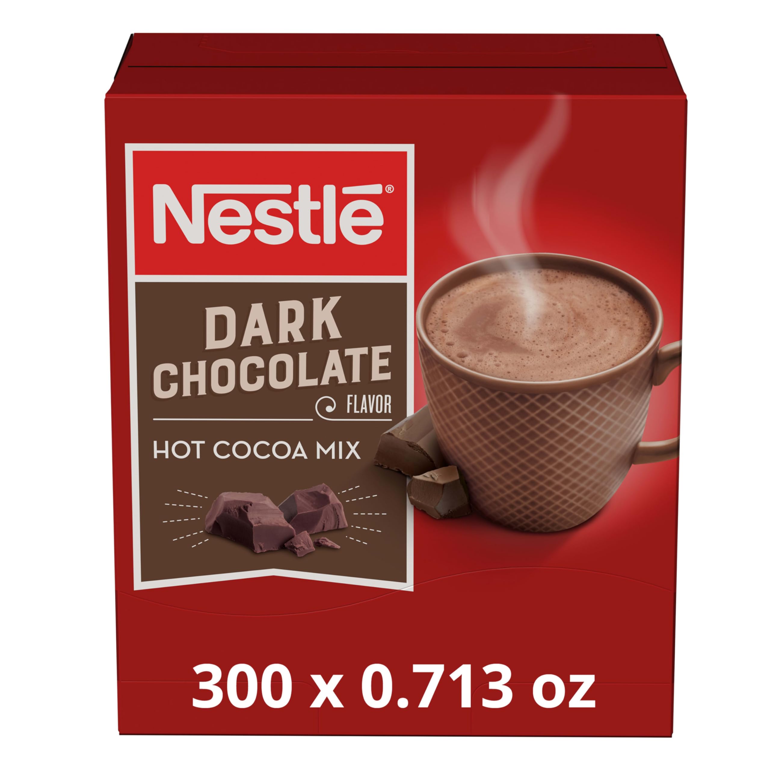 Dark Chocolate Hot Cocoa Mix Sachets 300 Count