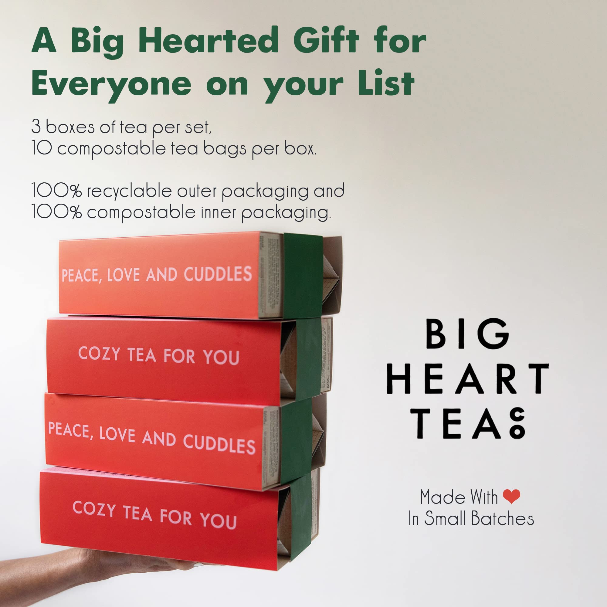 Big Heart Tea Co. Tea Bags Sampler Sets and Gift Sets