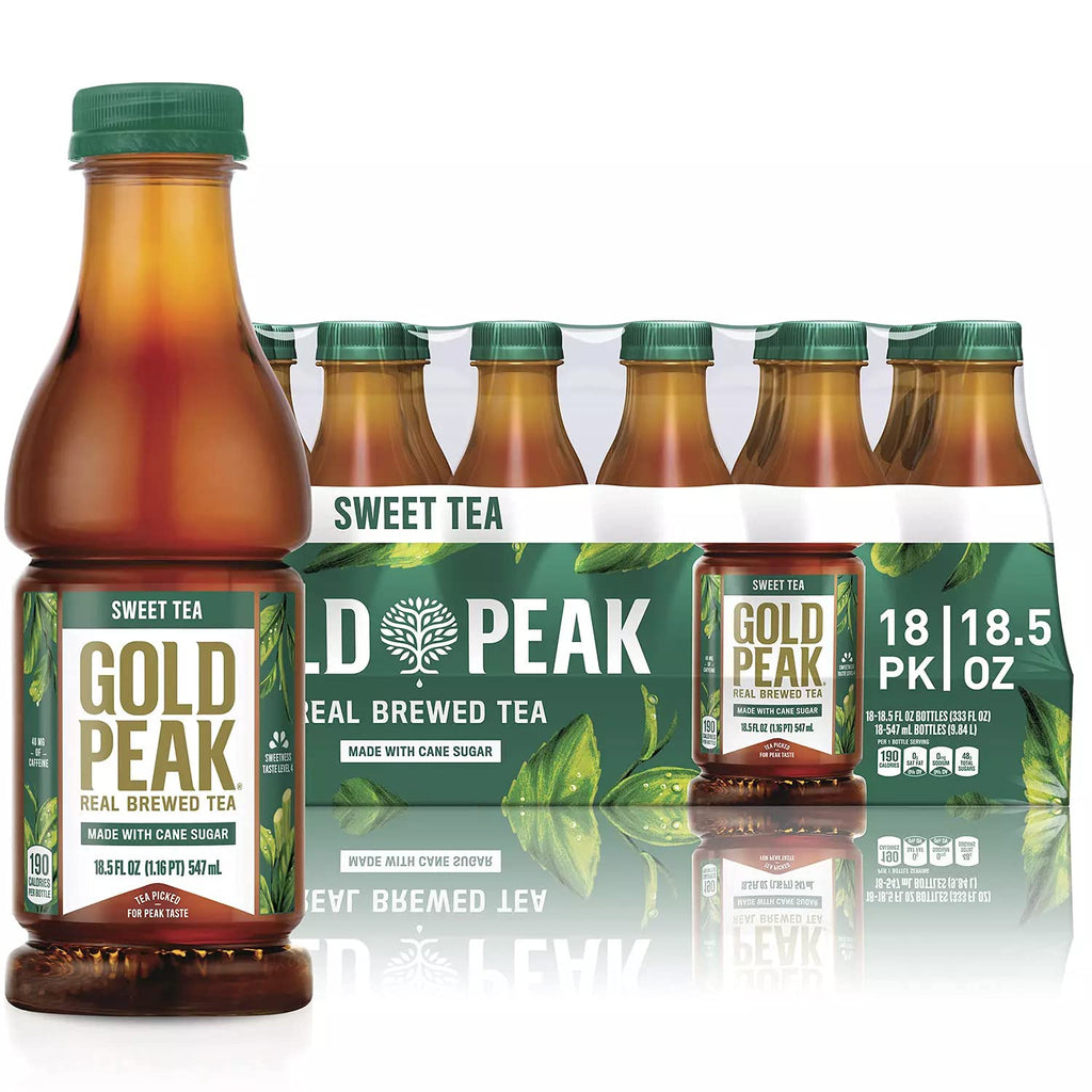 Naturally Sweet Brewed Tea 18.5 oz 36 Bottles