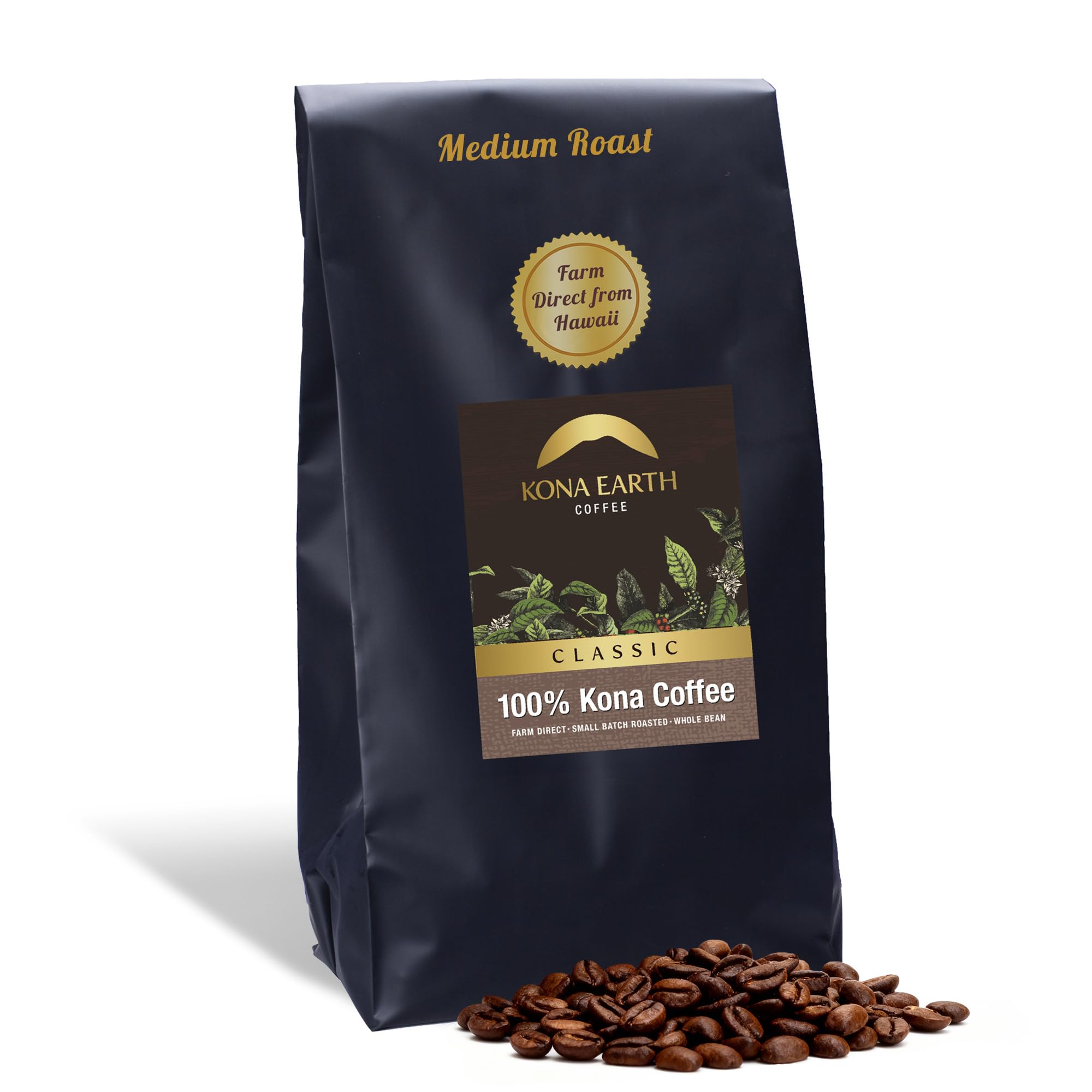 100% Kona Coffee Whole Beans