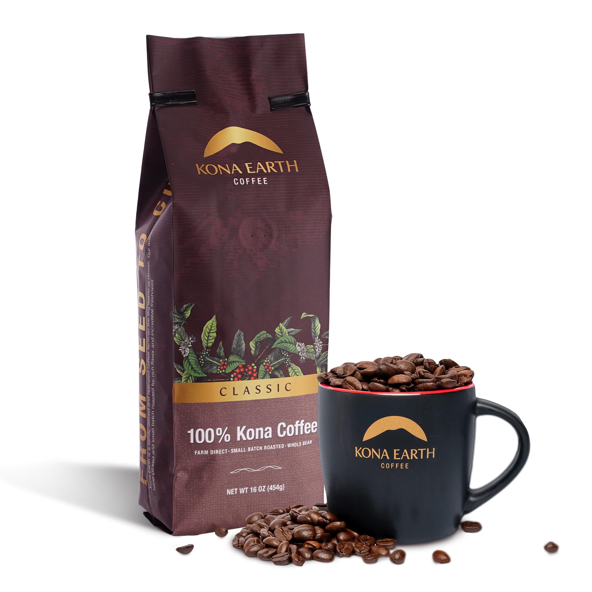 100% Kona Coffee Whole Beans