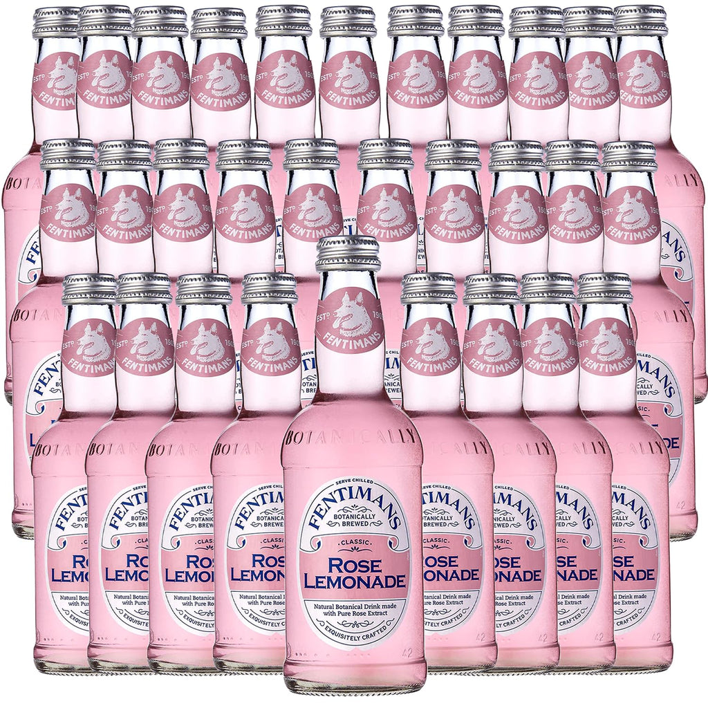Rose Lemonade Sparkling Soda 9.3 oz Bottles