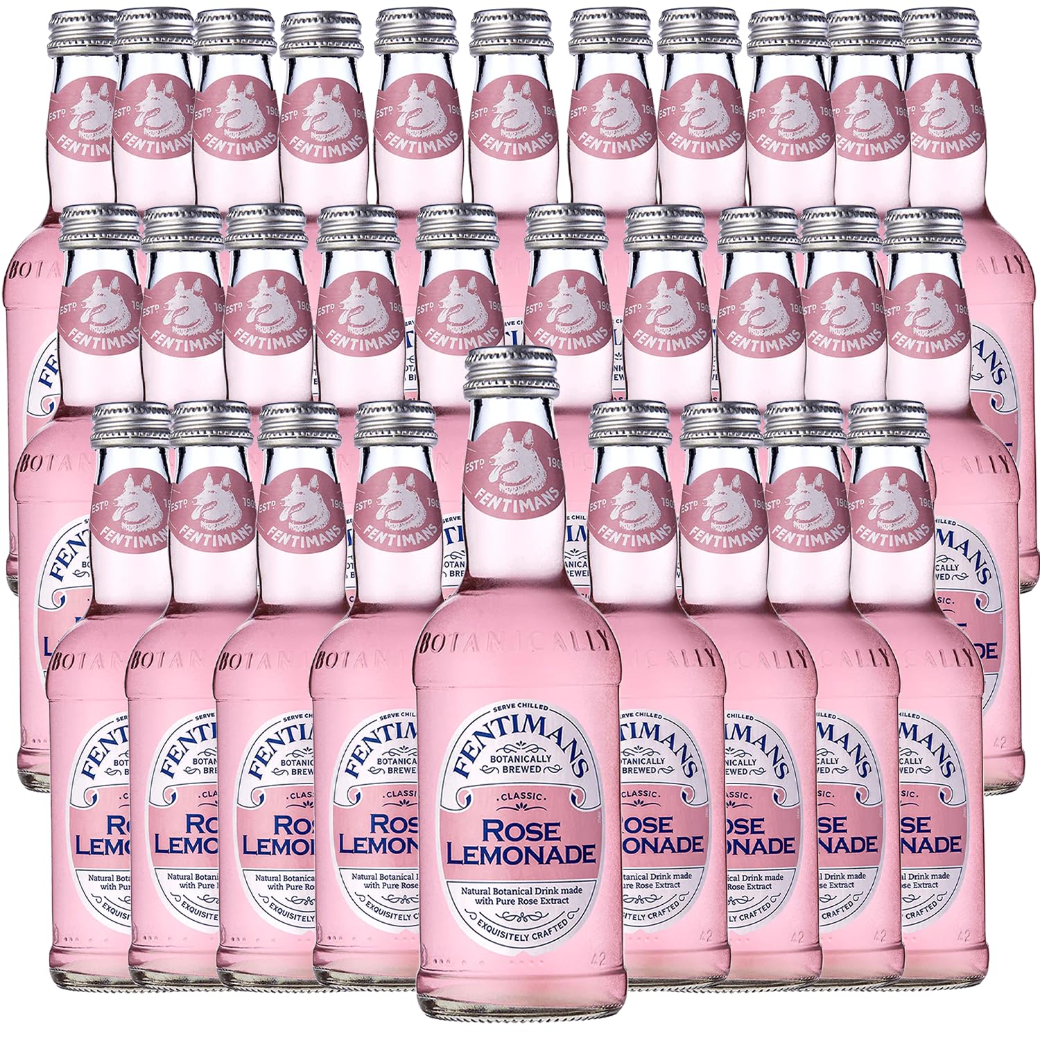 Rose Lemonade Sparkling Soda 9.3 oz Bottles