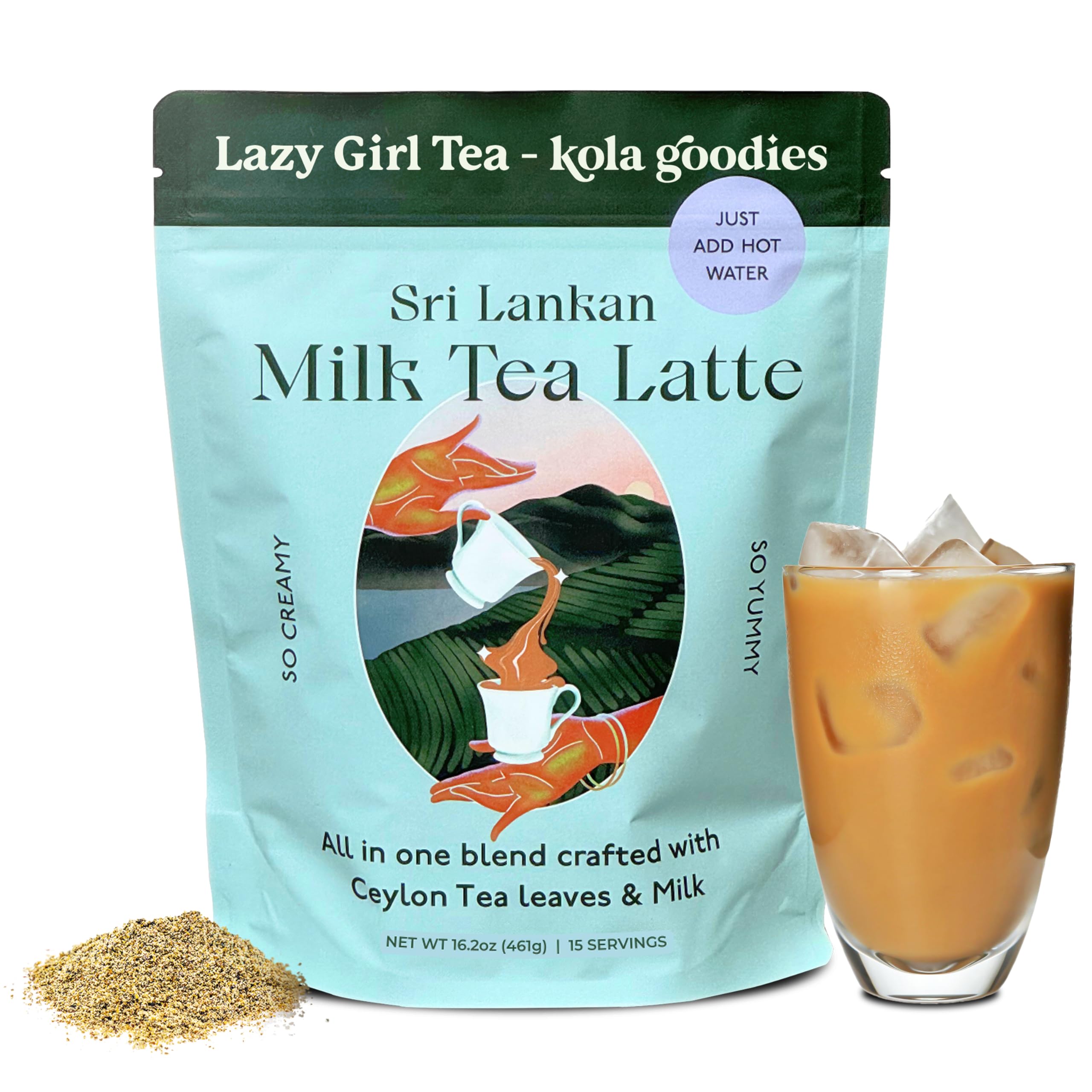 Sri Lankan Instant Milk Tea Powder 15 Servings