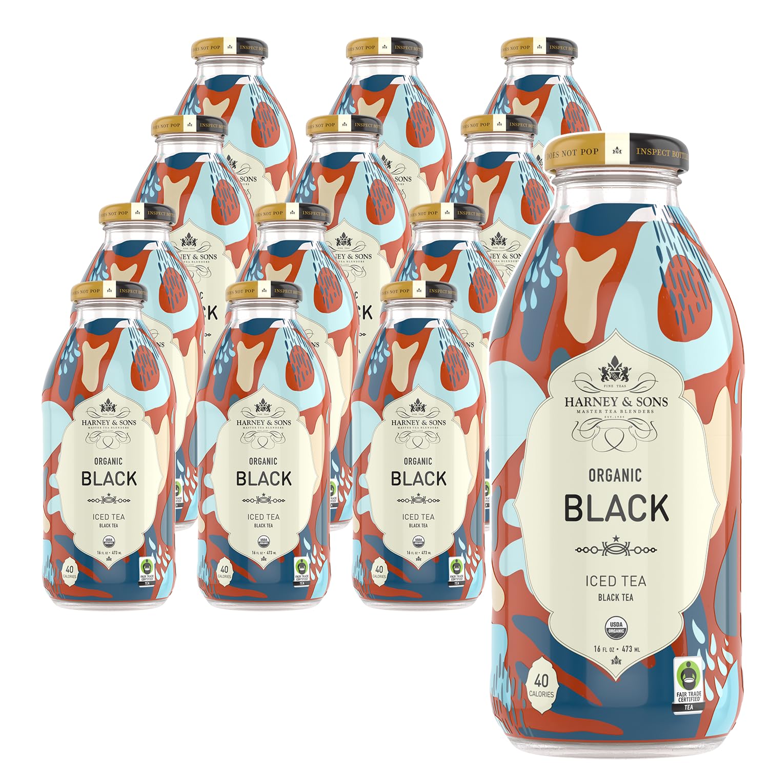 Harney & Sons Organic Black Tea, 16-ounces (Pack of12)