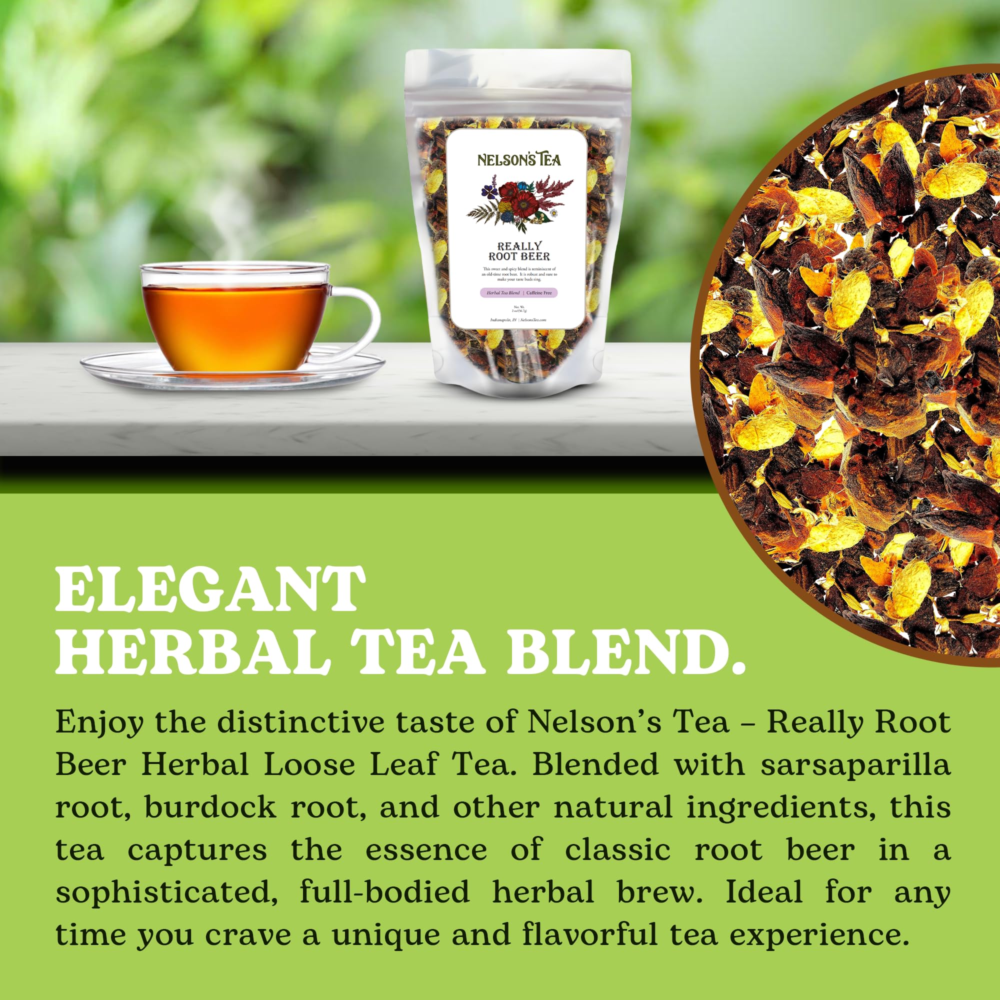 Root Herbal Tea Loose Leaf Blend