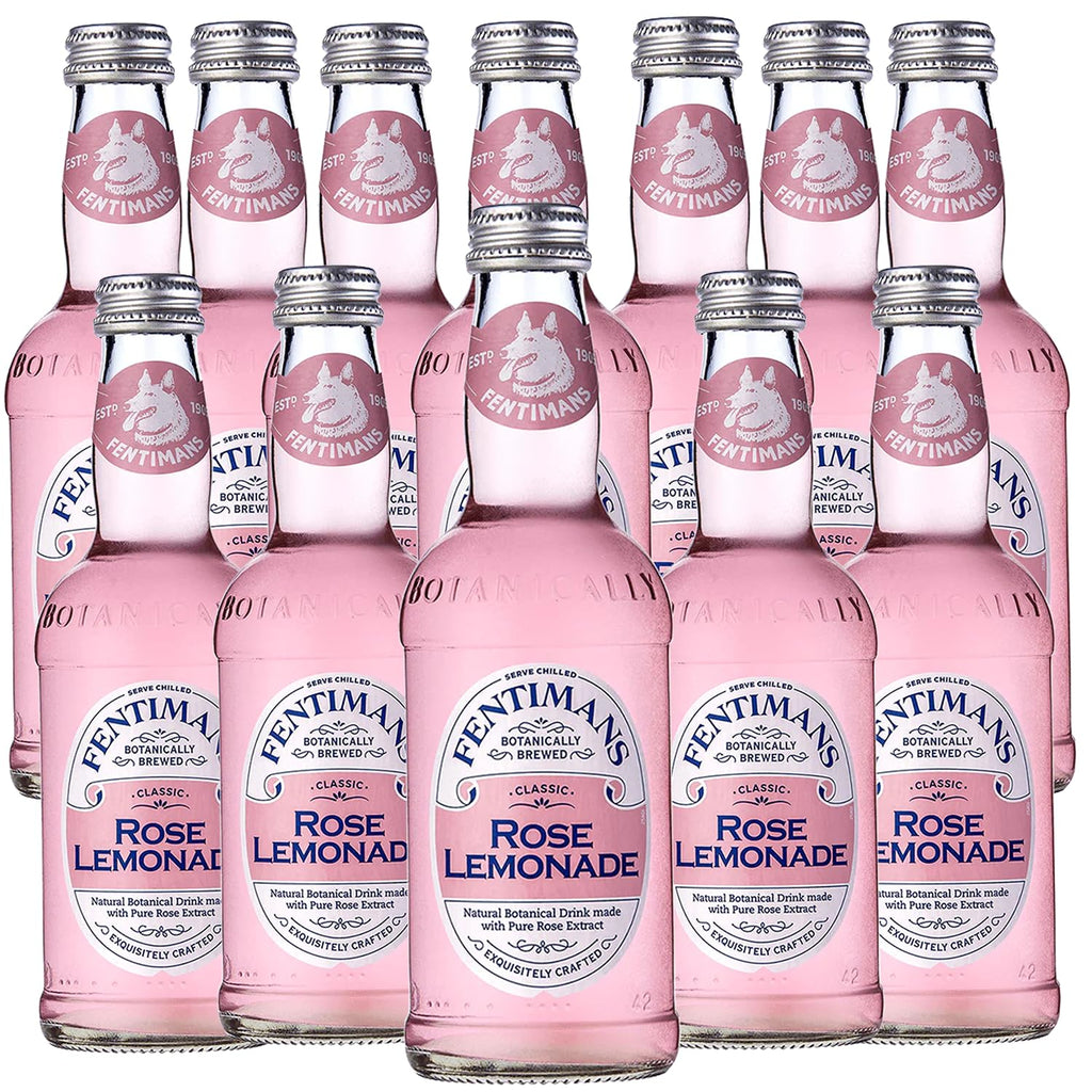 Rose Lemonade Sparkling Soda 9.3 oz Bottles