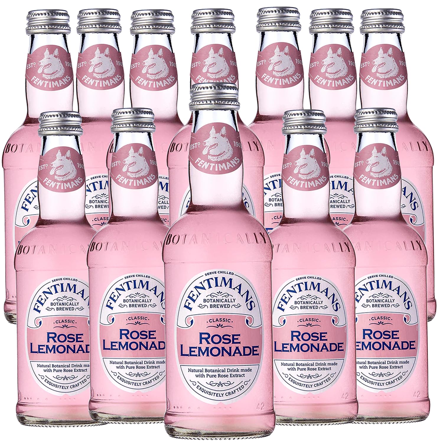 Rose Lemonade Sparkling Soda 9.3 oz Bottles