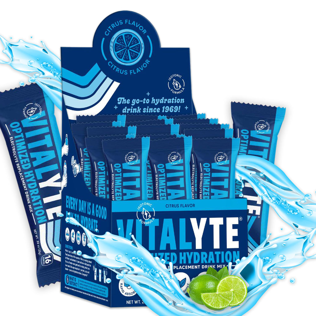 Electrolyte Hydration Drink Mix Stick Packs