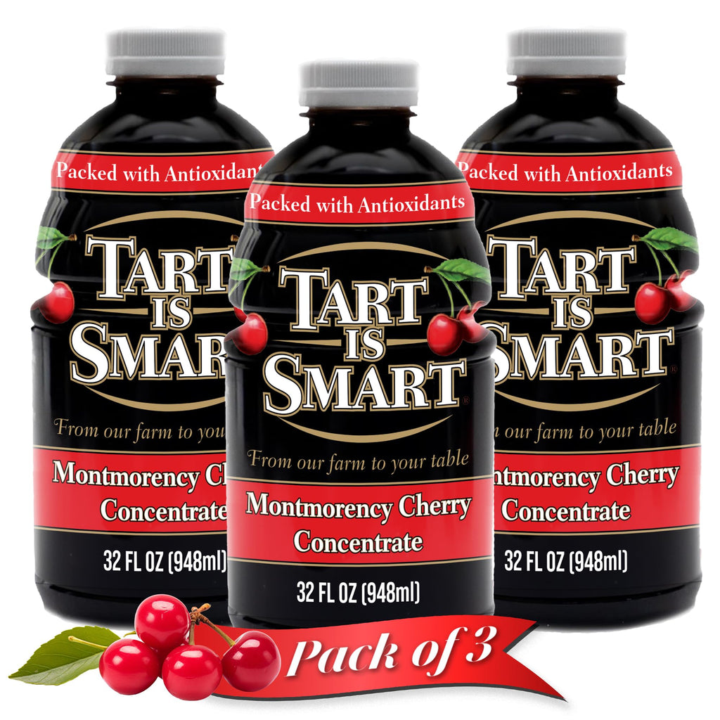 100% Tart Cherry Juice Concentrate 32 oz Bottle