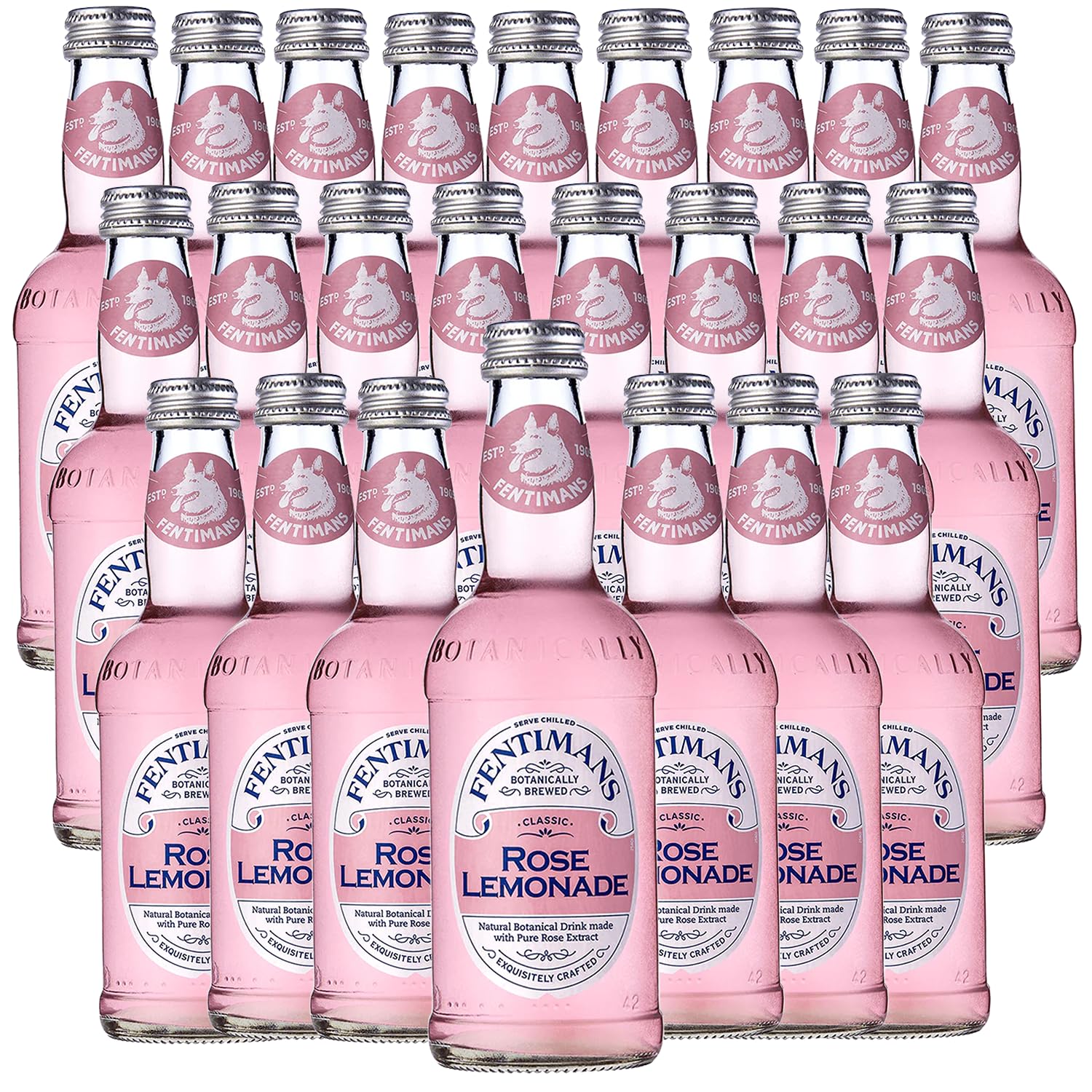Rose Lemonade Sparkling Soda 9.3 oz Bottles