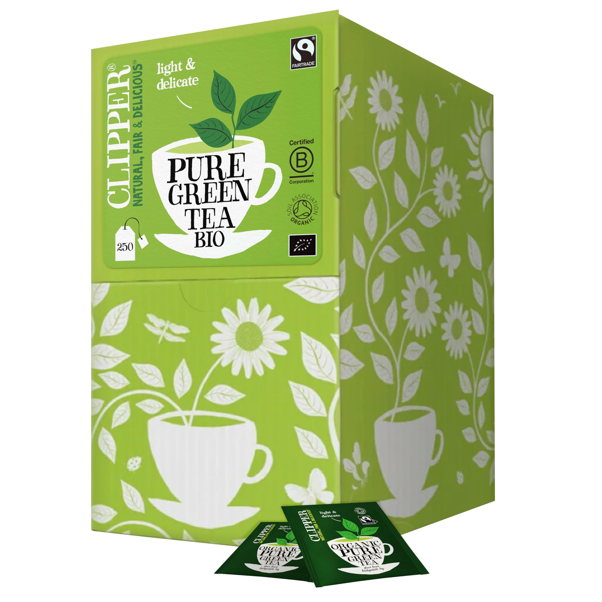 Clipper Tea Organic Green Tea – Great Hot or Iced – Natural & Biodegradable