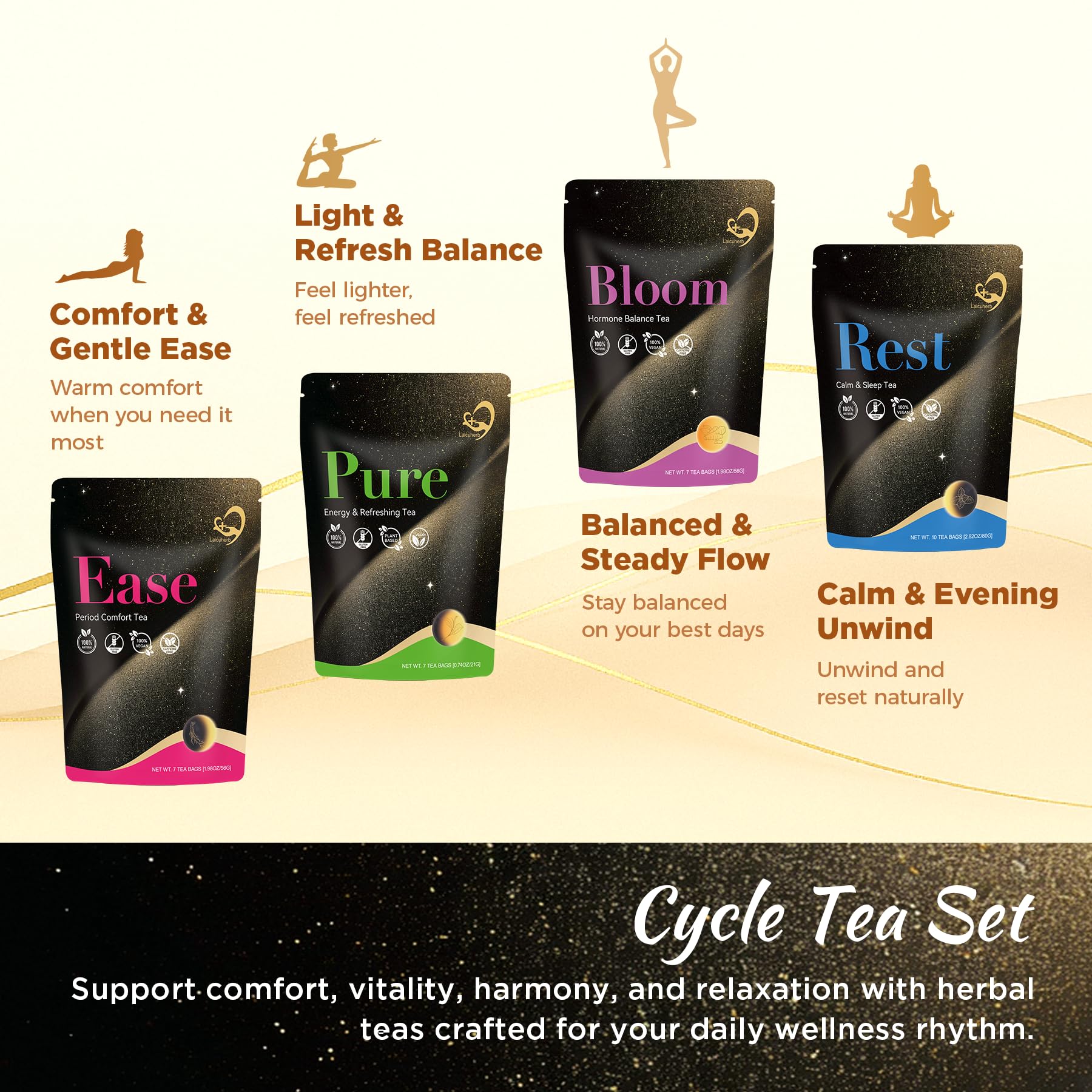 Women's Herbal Tea Blend Set