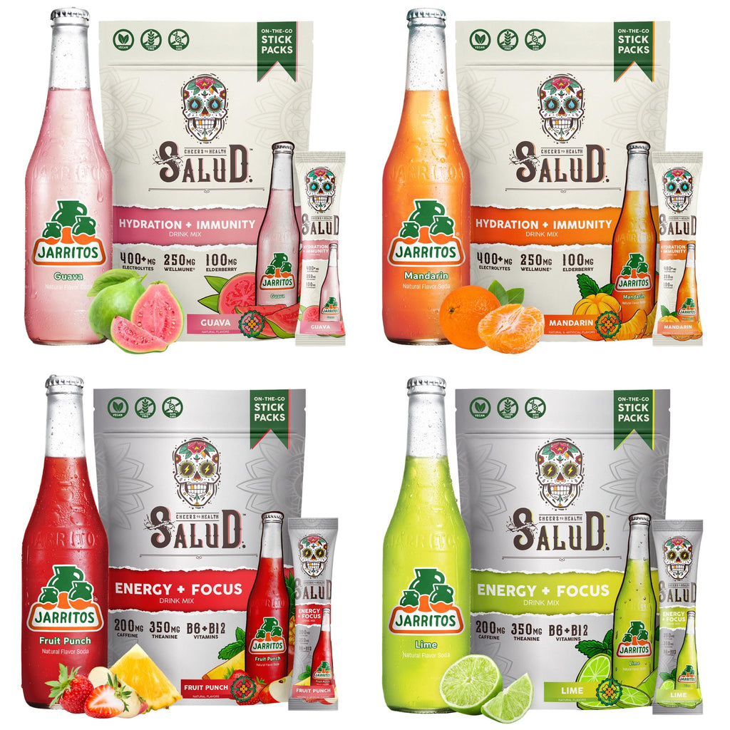 Hydration & Energy Drink Mix Variety Pack 4 Pack