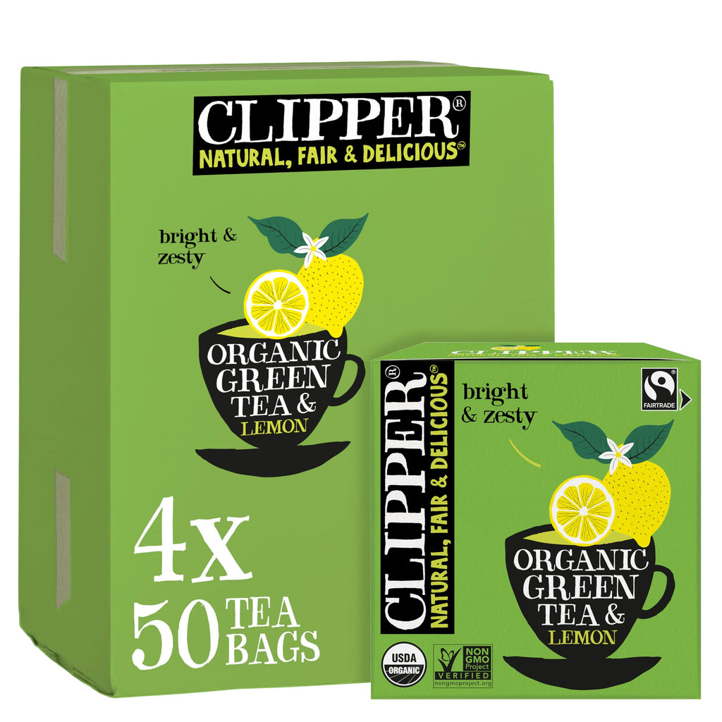 Clipper Tea Organic Green Tea – Great Hot or Iced – Natural & Biodegradable