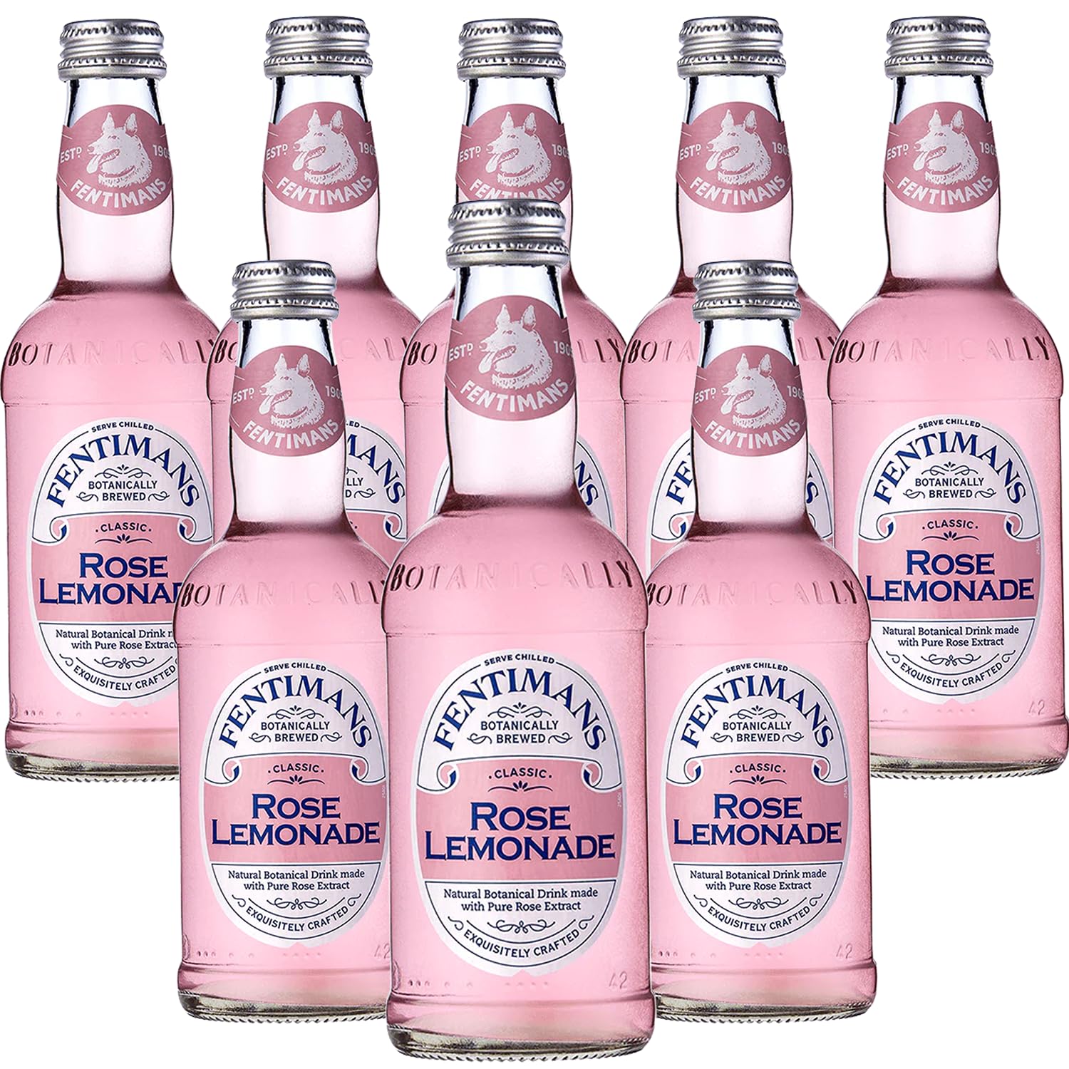 Rose Lemonade Sparkling Soda 9.3 oz Bottles
