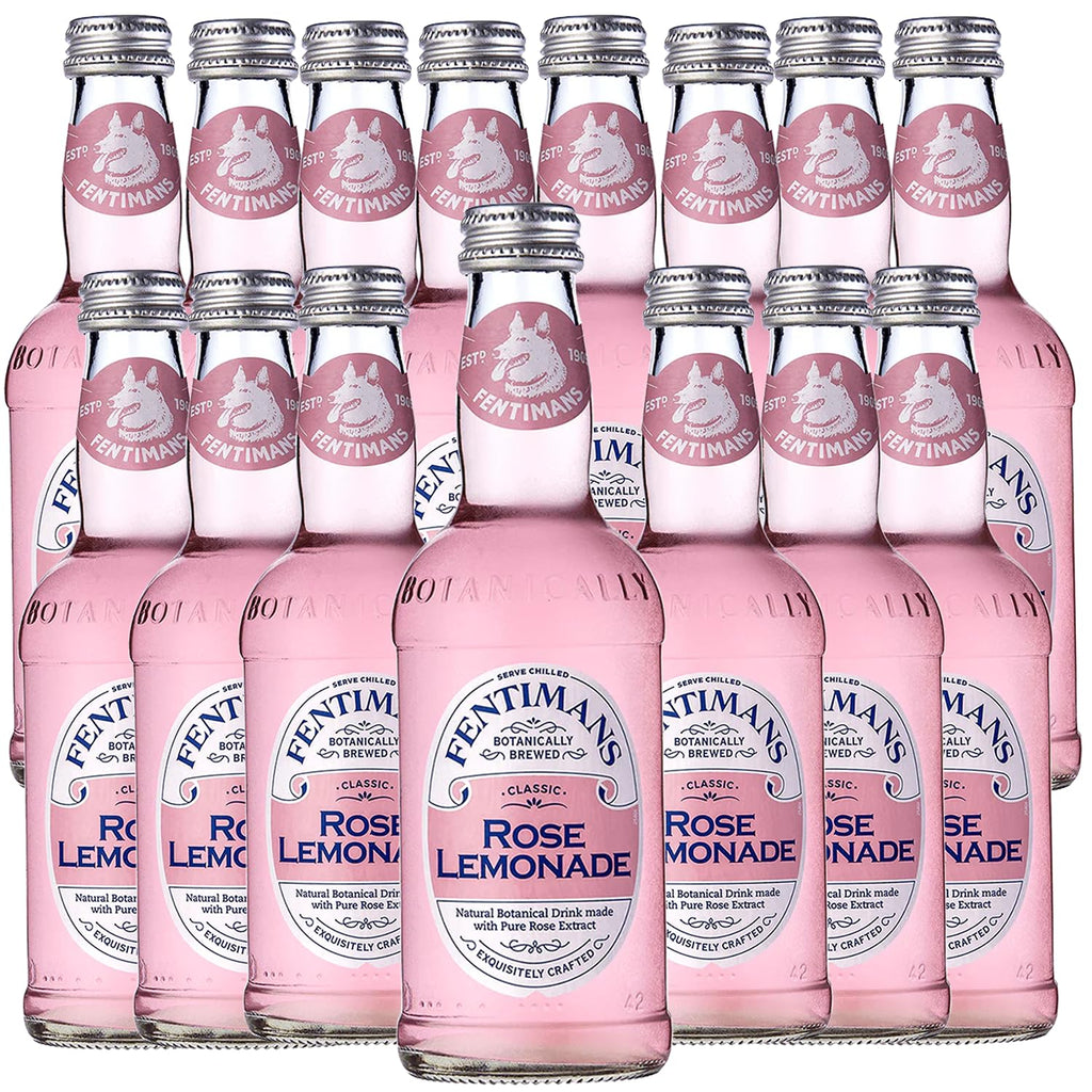 Rose Lemonade Sparkling Soda 9.3 oz Bottles