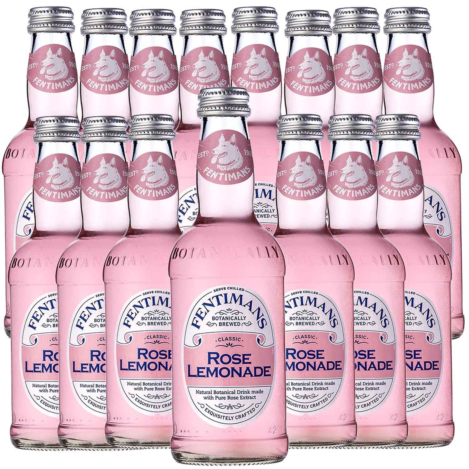 Rose Lemonade Sparkling Soda 9.3 oz Bottles