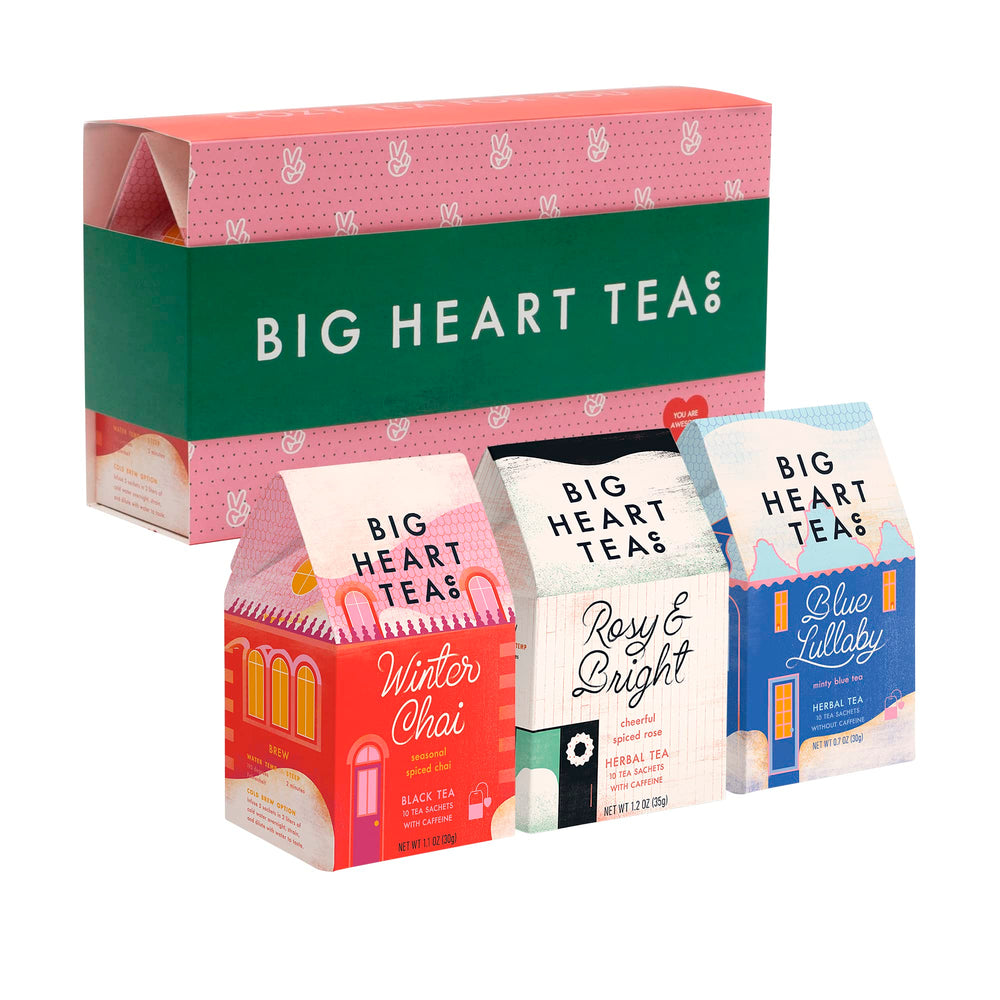 Big Heart Tea Co. Tea Bags Sampler Sets and Gift Sets