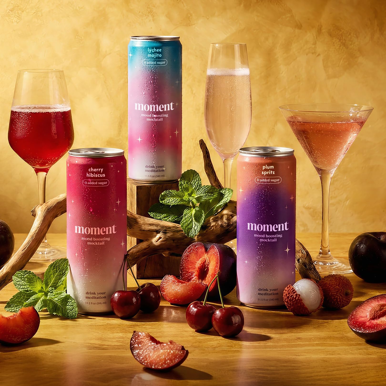 Sparkling Adaptogen Drink Zero Sugar Zero Caffeine