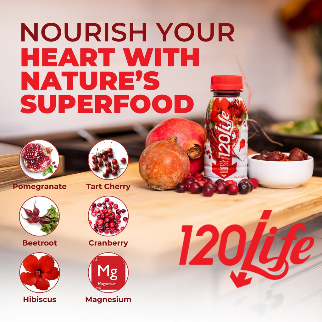 Beetroot & Pomegranate Juice Blend with Hibiscus and Tart Cherry