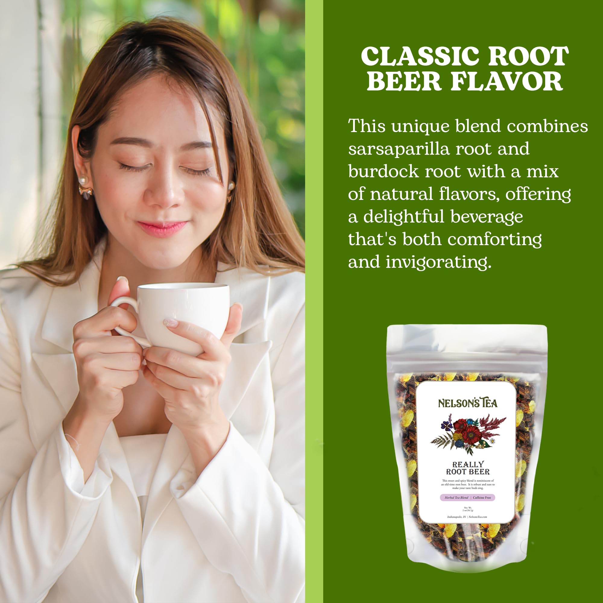Root Herbal Tea Loose Leaf Blend