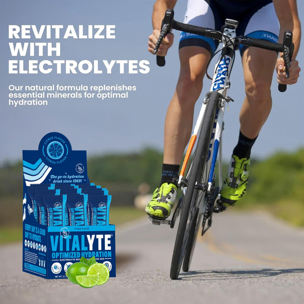 Electrolyte Hydration Drink Mix Stick Packs