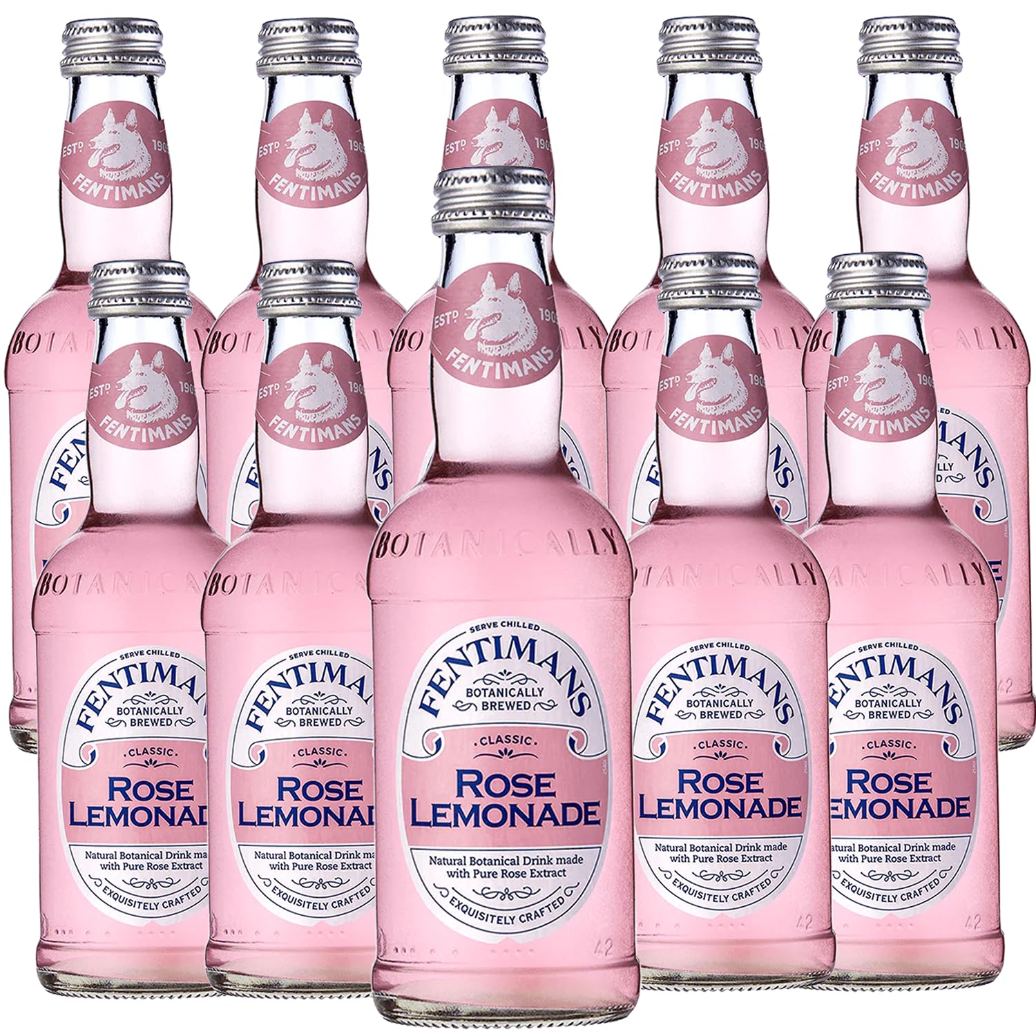 Rose Lemonade Sparkling Soda 9.3 oz Bottles